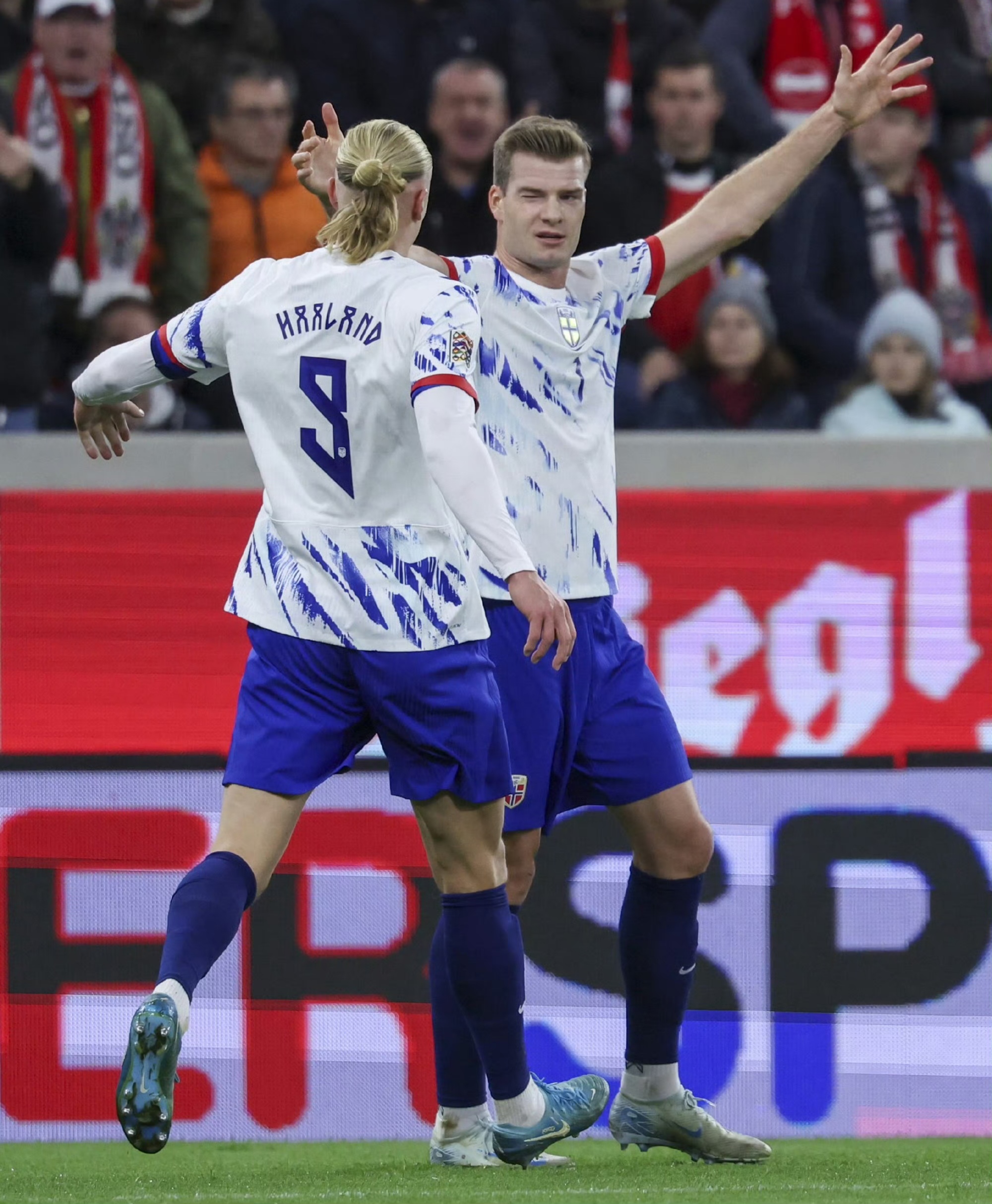 挪威队实现连胜，晋级欧锦赛半决赛