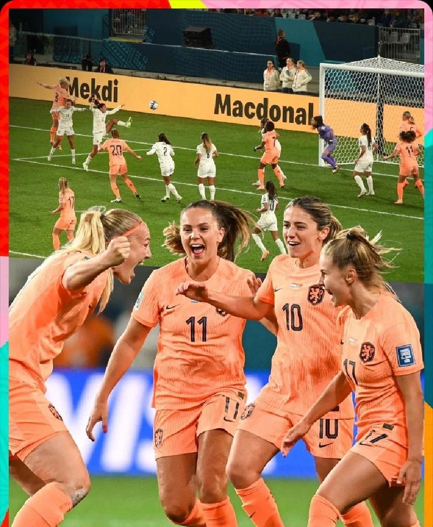 荷兰队女足成功晋级下一阶段比赛